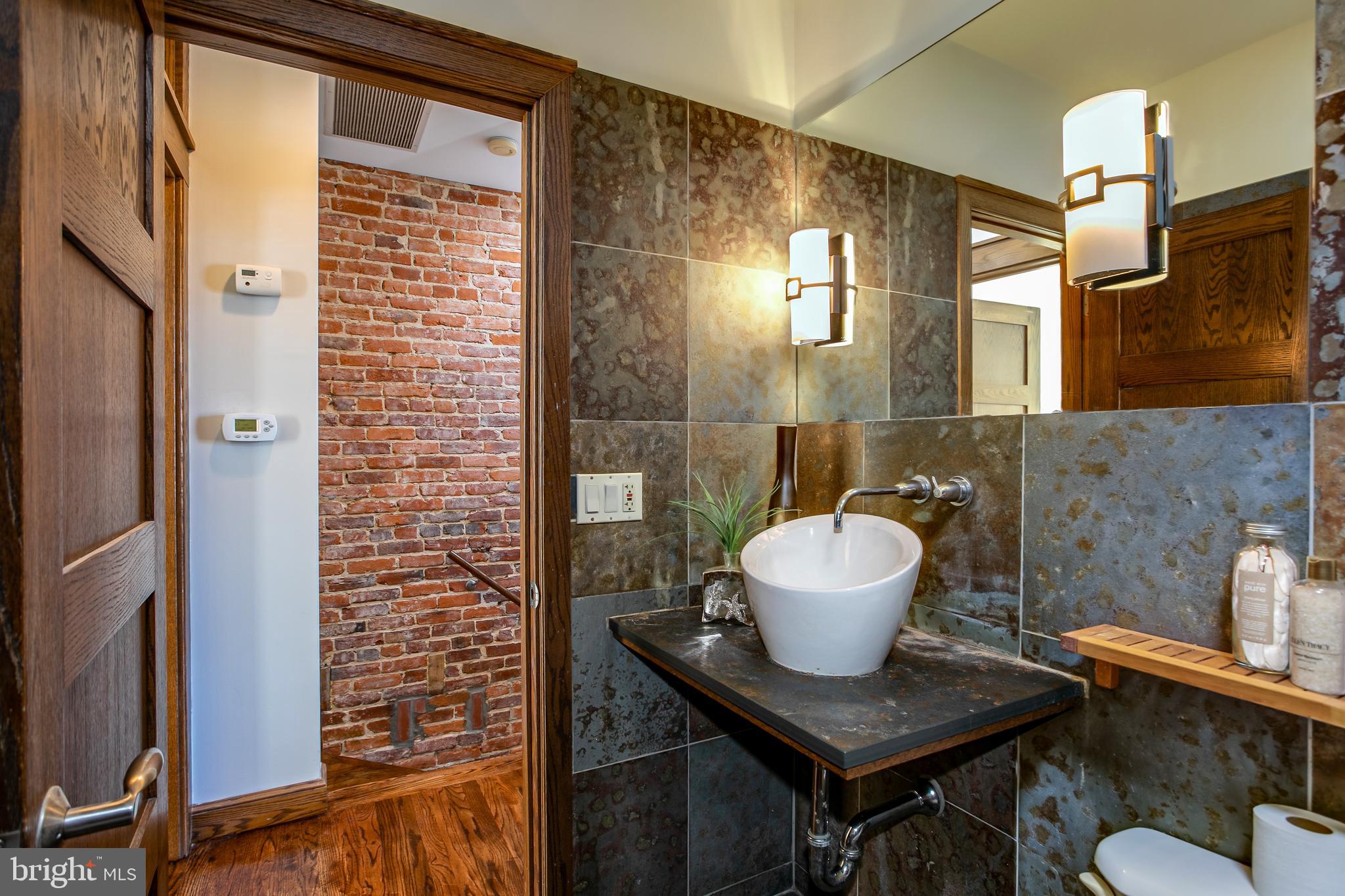 664 Acker Place Northeast Washington, DC 20002 - Photo 33 of 38 View of second entrance to bathroom from hall