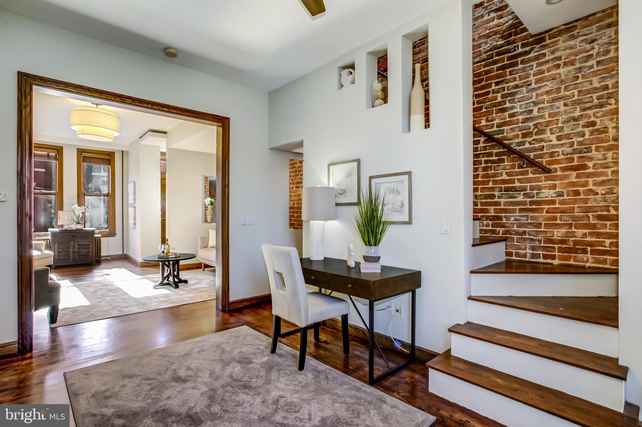 664 Acker Place Northeast Washington, DC 20002 - Photo 7 of 38 View from rear of main floor