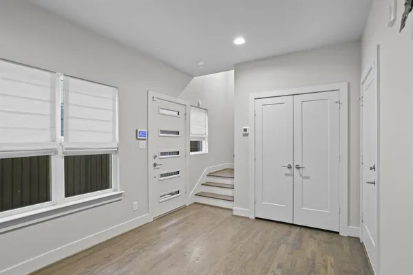 wooden floor in an empty room