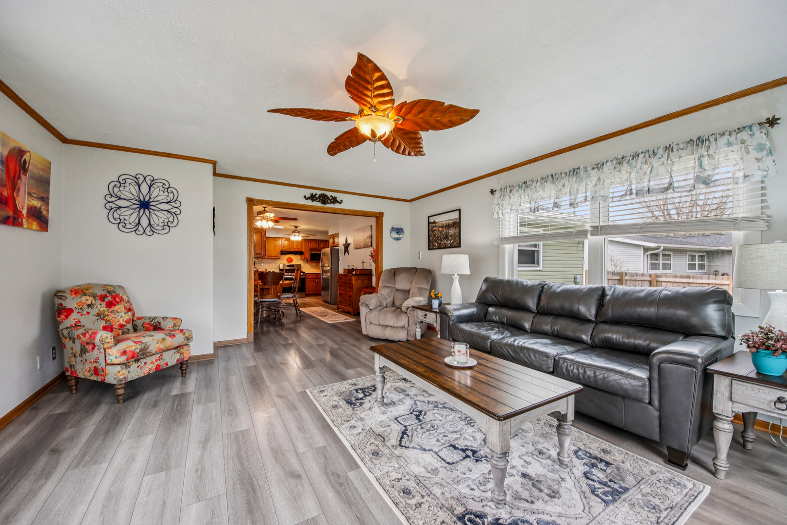 1618 Pine Trail Sycamore, IL 60178 - Photo 16 of 33 a living room with furniture and wooden floor