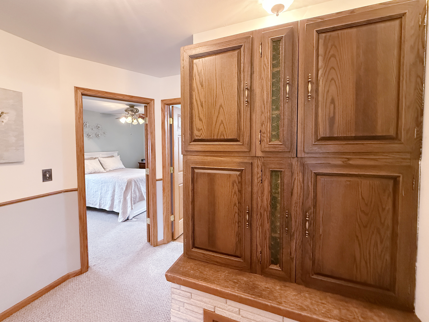 1618 Pine Trail Sycamore, IL 60178 - Photo 18 of 33 a view of a bedroom with wooden floor