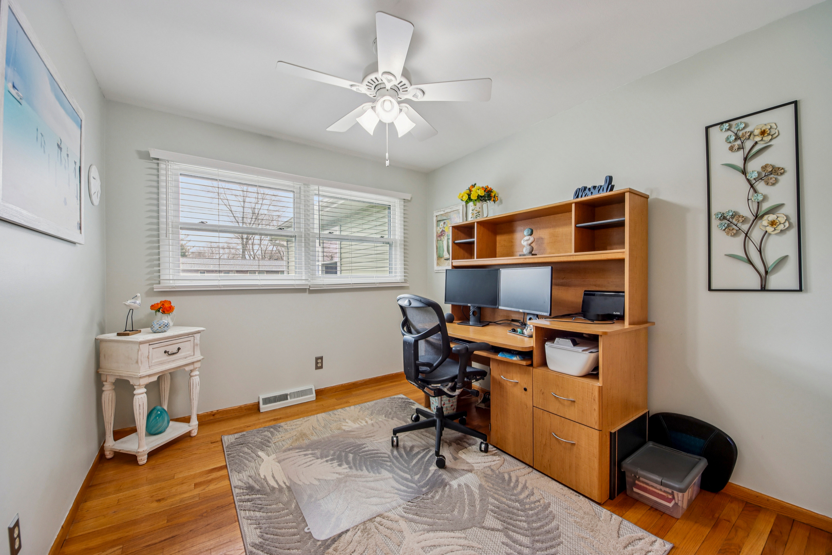 1618 Pine Trail Sycamore, IL 60178 - Photo 21 of 33 a workspace with wooden floor and a workspace