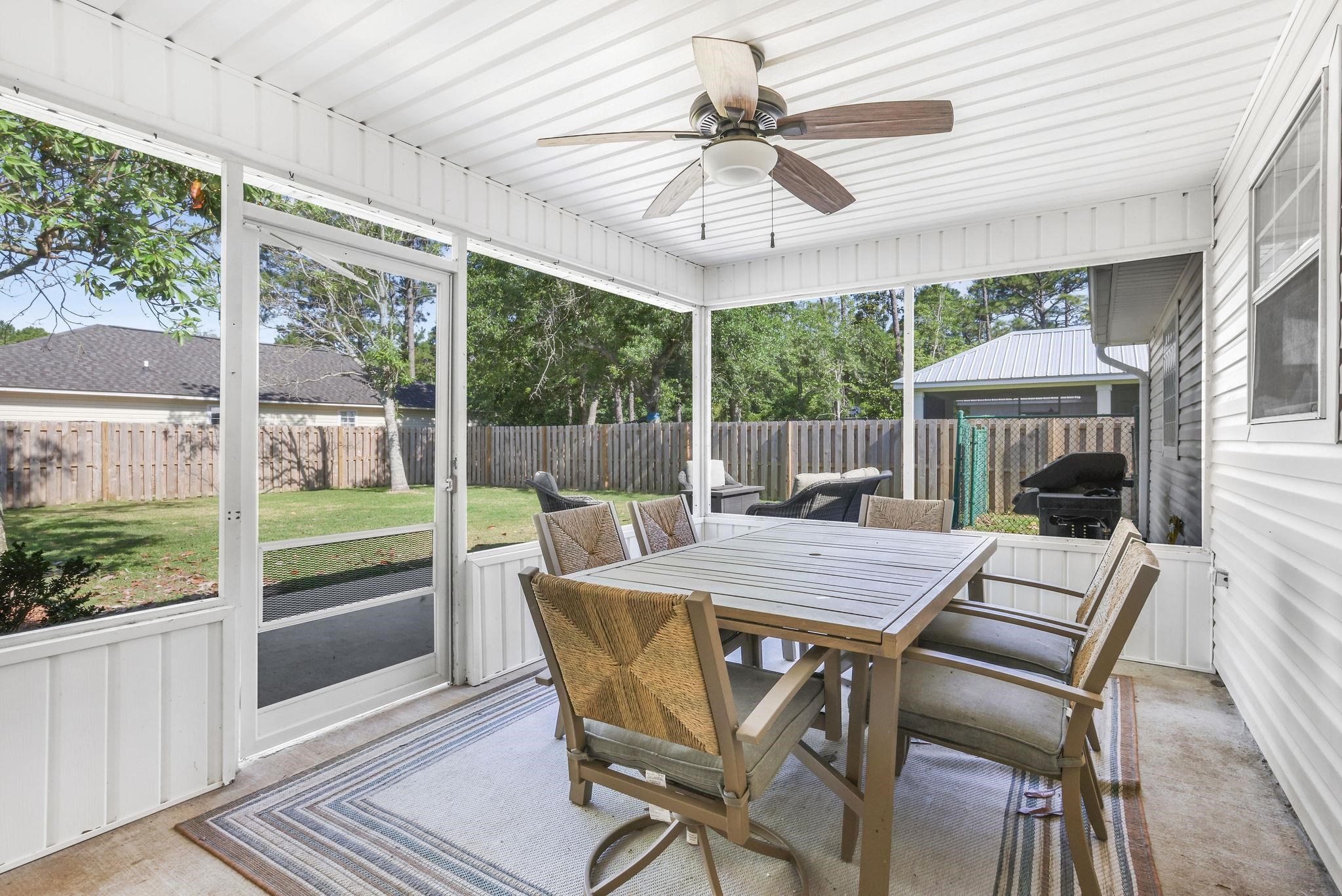 24710 Gulf Bay Road Orange Beach, AL 36561 - Photo 17 of 20 Screened in Back Patio
