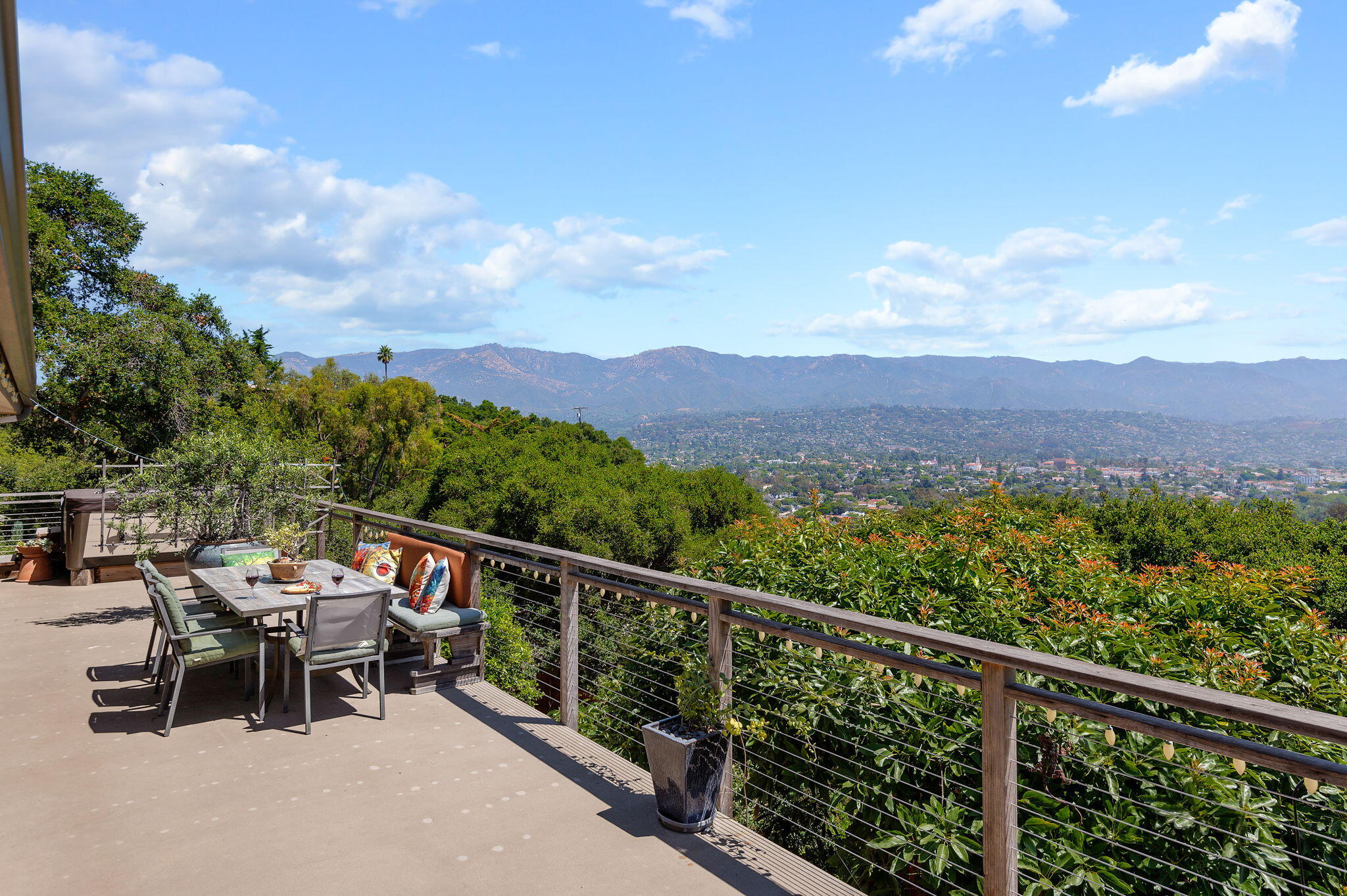 Undisclosed Address Santa Barbara, CA 93109 - Photo 15 of 30 a view of a chairs and table in the balcony