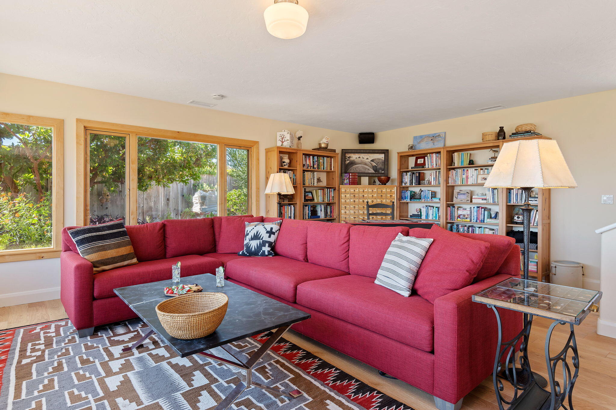 Undisclosed Address Santa Barbara, CA 93109 - Photo 5 of 30 a living room with furniture and a large window