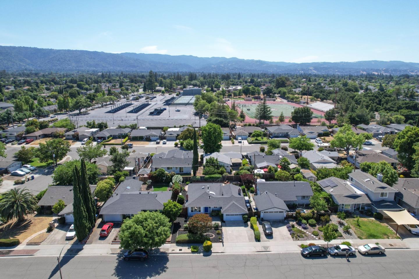 889 Ebbetts Drive Campbell, CA 95008 - Photo 29 of 33 an aerial view of multiple house