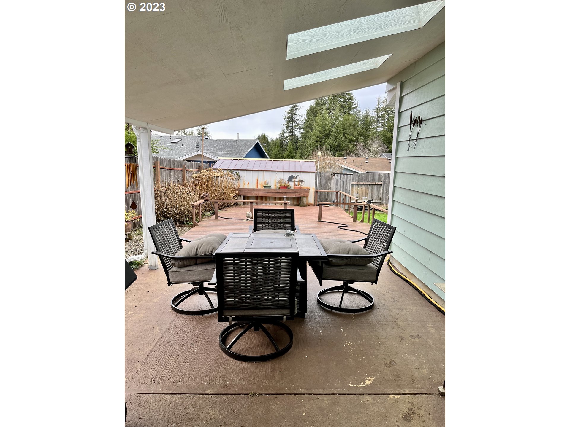117 Swain Court Reedsport, OR 97467 - Photo 23 of 24 Patio
