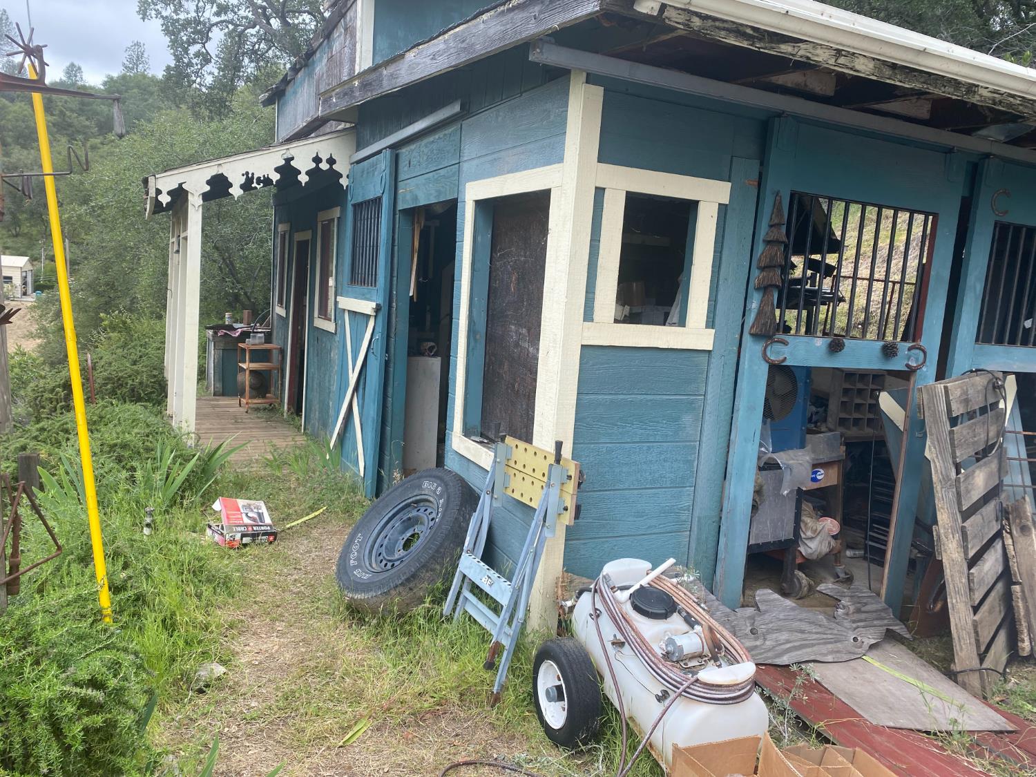 5021 Banbury Cross Road Shingle Springs, CA 95682 - Photo 88 of 92 Second outbuilding was used as a workshop.
