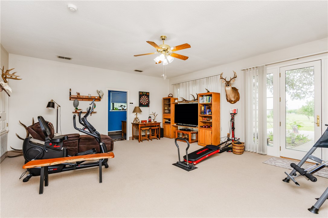 345 Trail Ridge Drive Sandia, TX 78383 - Photo 37 of 40 a view of a room with gym equipment