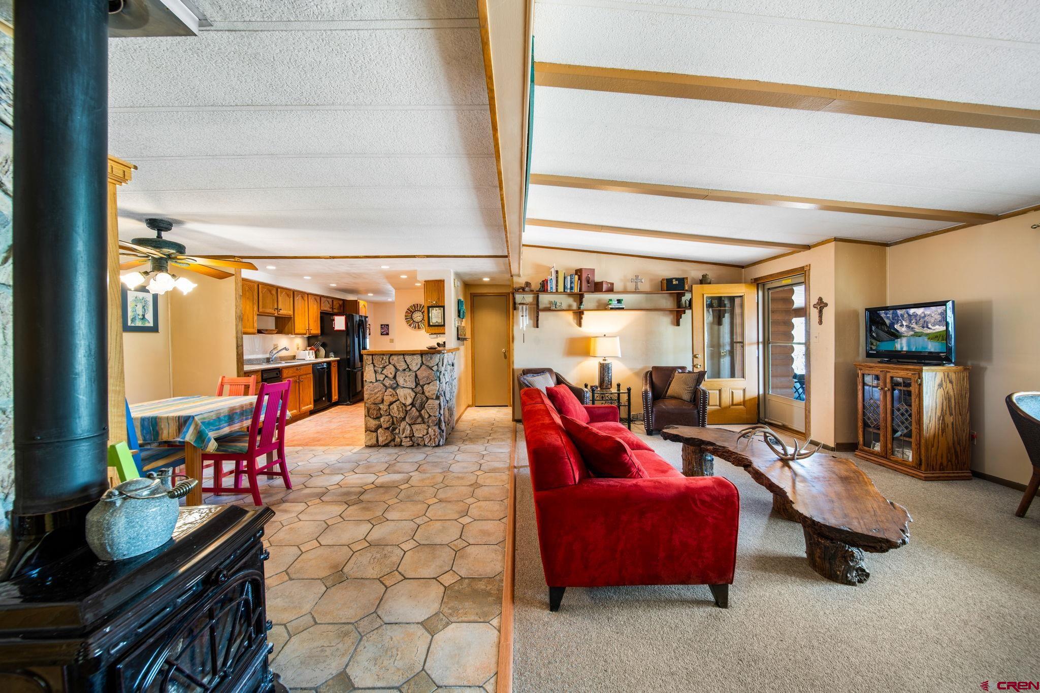 7853 County Road 334 Ignacio, CO 81137 - Photo 18 of 39 a outdoor living space with furniture and mountain view