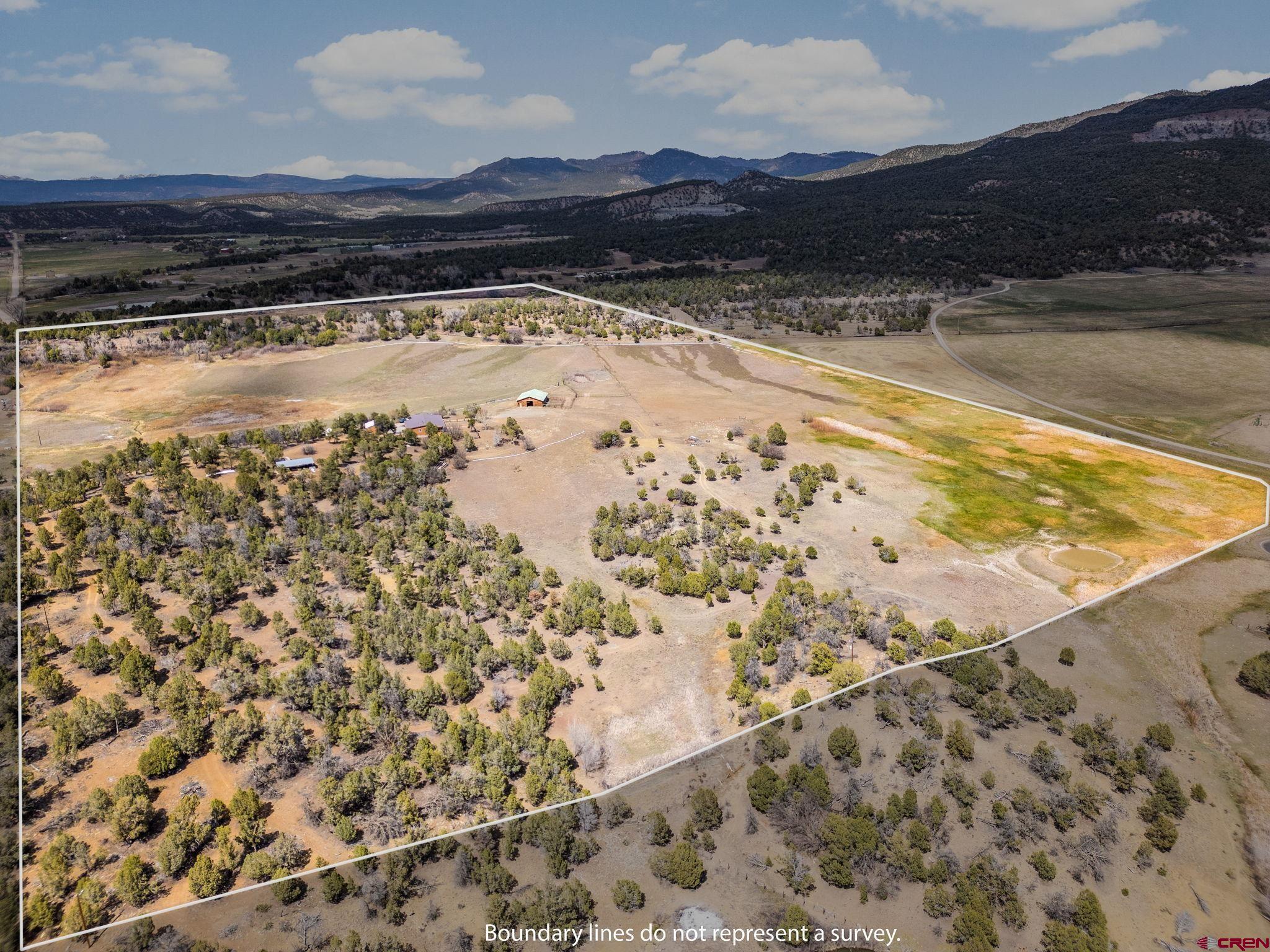 7853 County Road 334 Ignacio, CO 81137 - Photo 7 of 39 a view of a backyard of the house