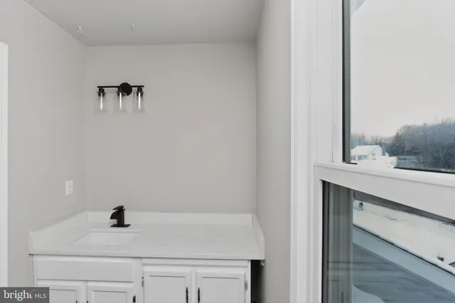 a bathroom with a sink