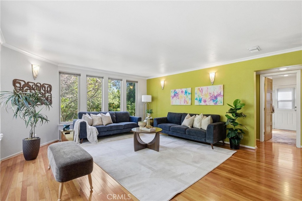41 Hidden Valley Road Monrovia, CA 91016 - Photo 6 of 51 a living room with furniture and a large window