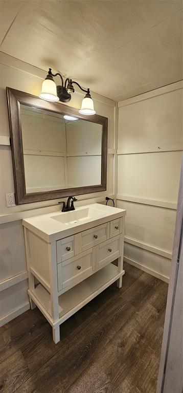 444 Geronimo Quitman, TX 75783 - Photo 21 of 34 a bathroom with a sink and a mirror