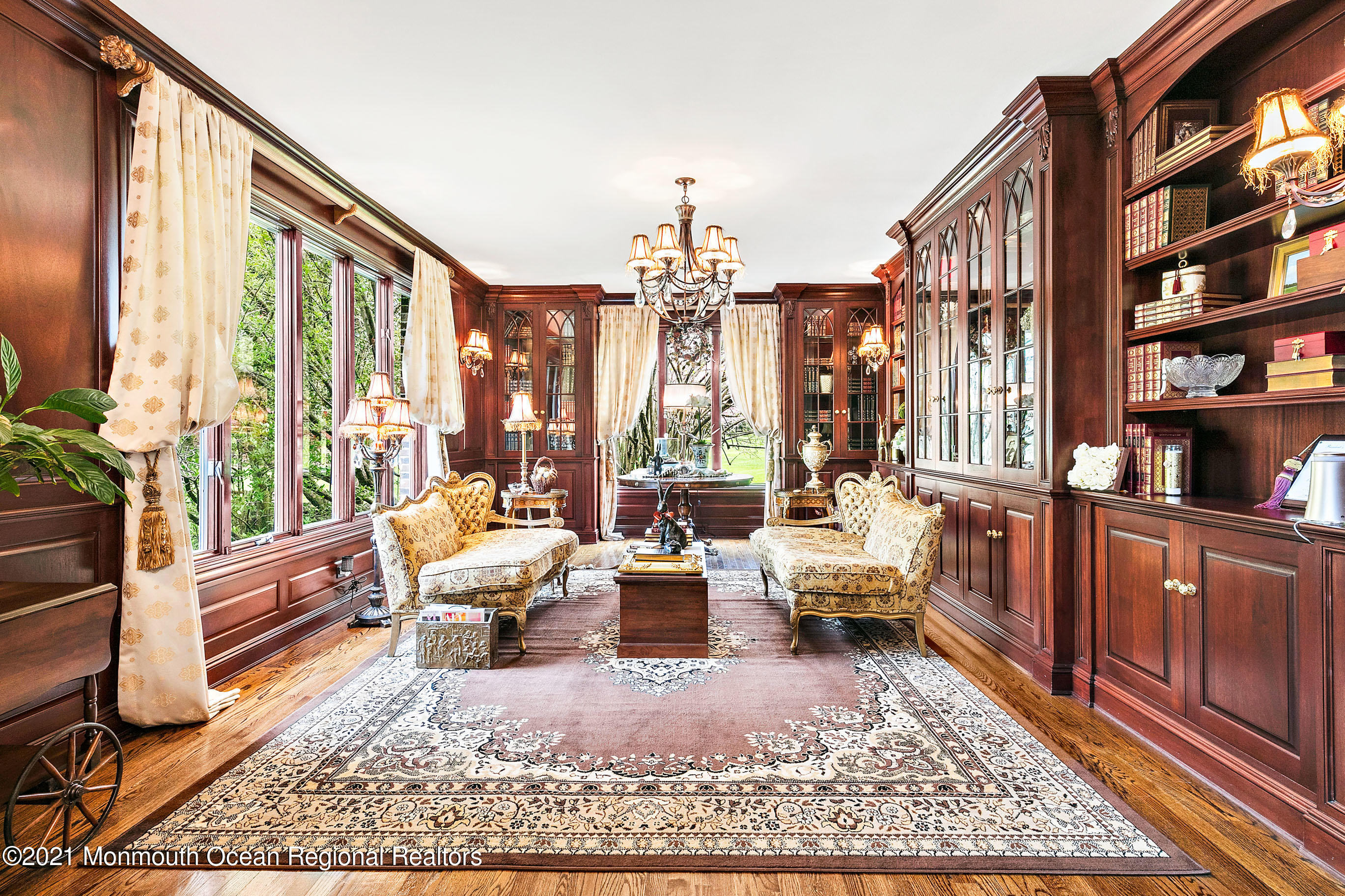 5 Post Road Rumson, NJ 07760 - Photo 11 of 67 a living room with furniture large window and wooden floor