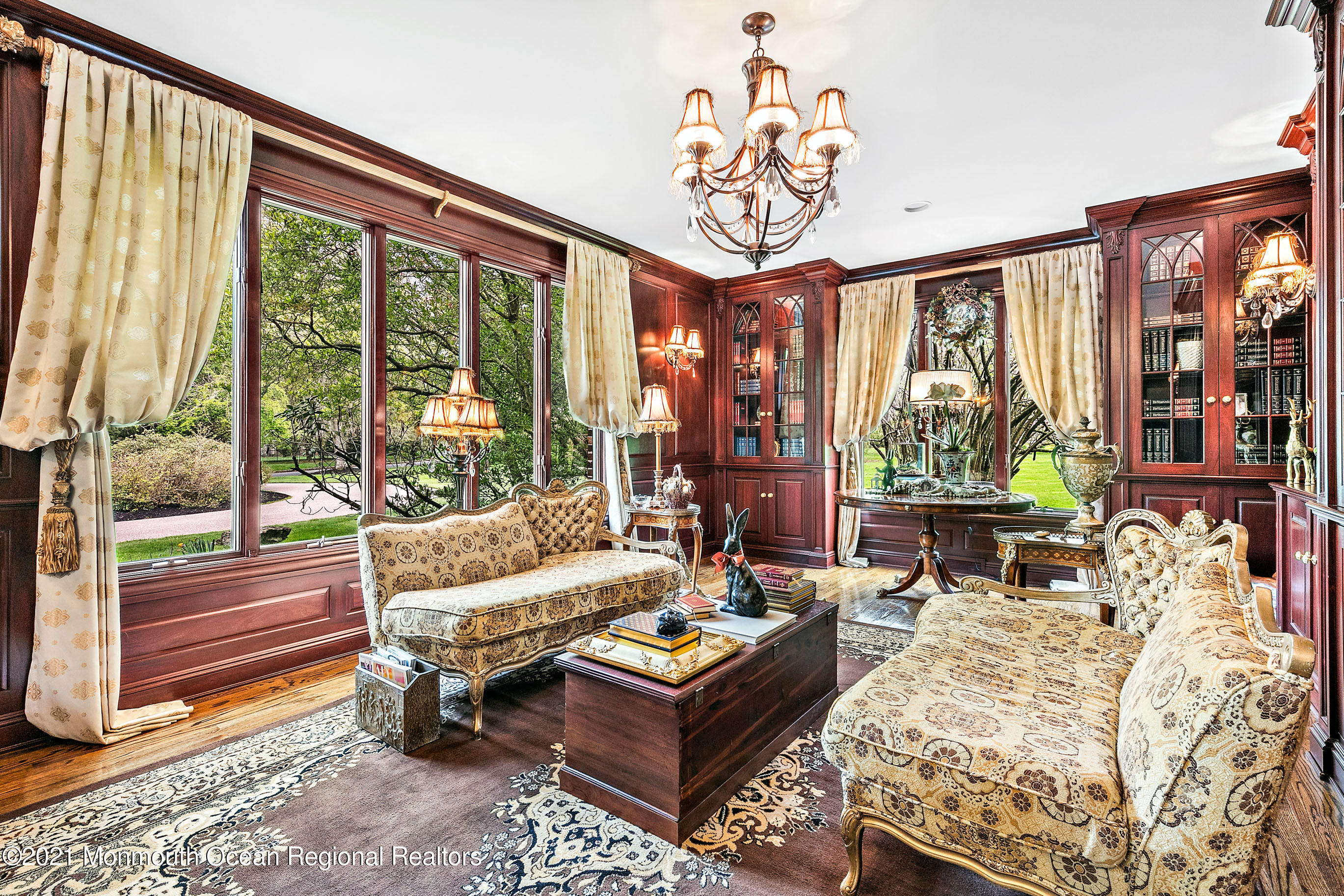 5 Post Road Rumson, NJ 07760 - Photo 12 of 67 a living room with furniture and a large window