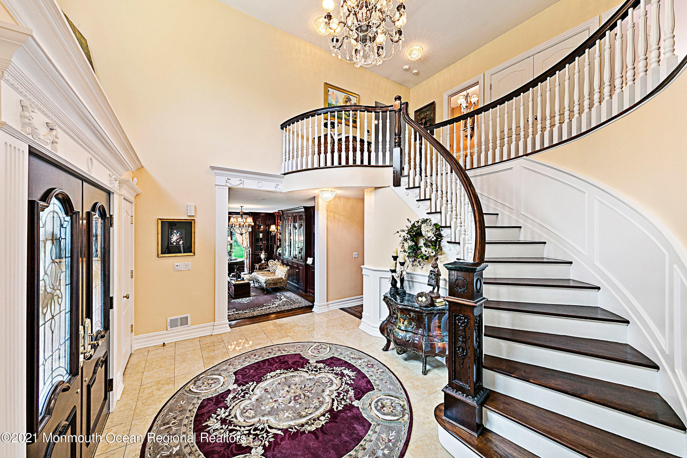 5 Post Road Rumson, NJ 07760 - Photo 5 of 67 a view of entryway livingroom and hall