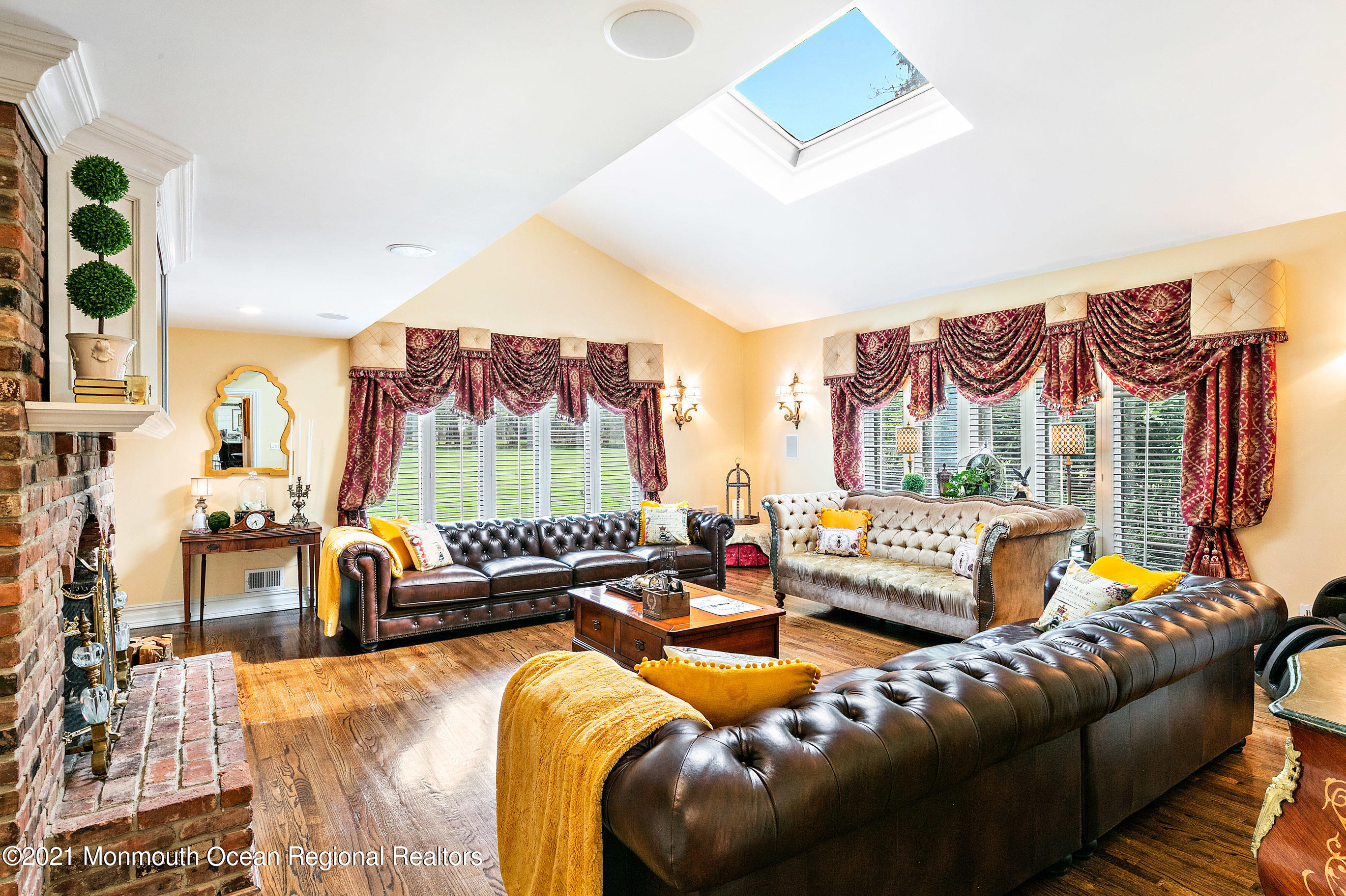 5 Post Road Rumson, NJ 07760 - Photo 8 of 67 a living room with furniture and a large window