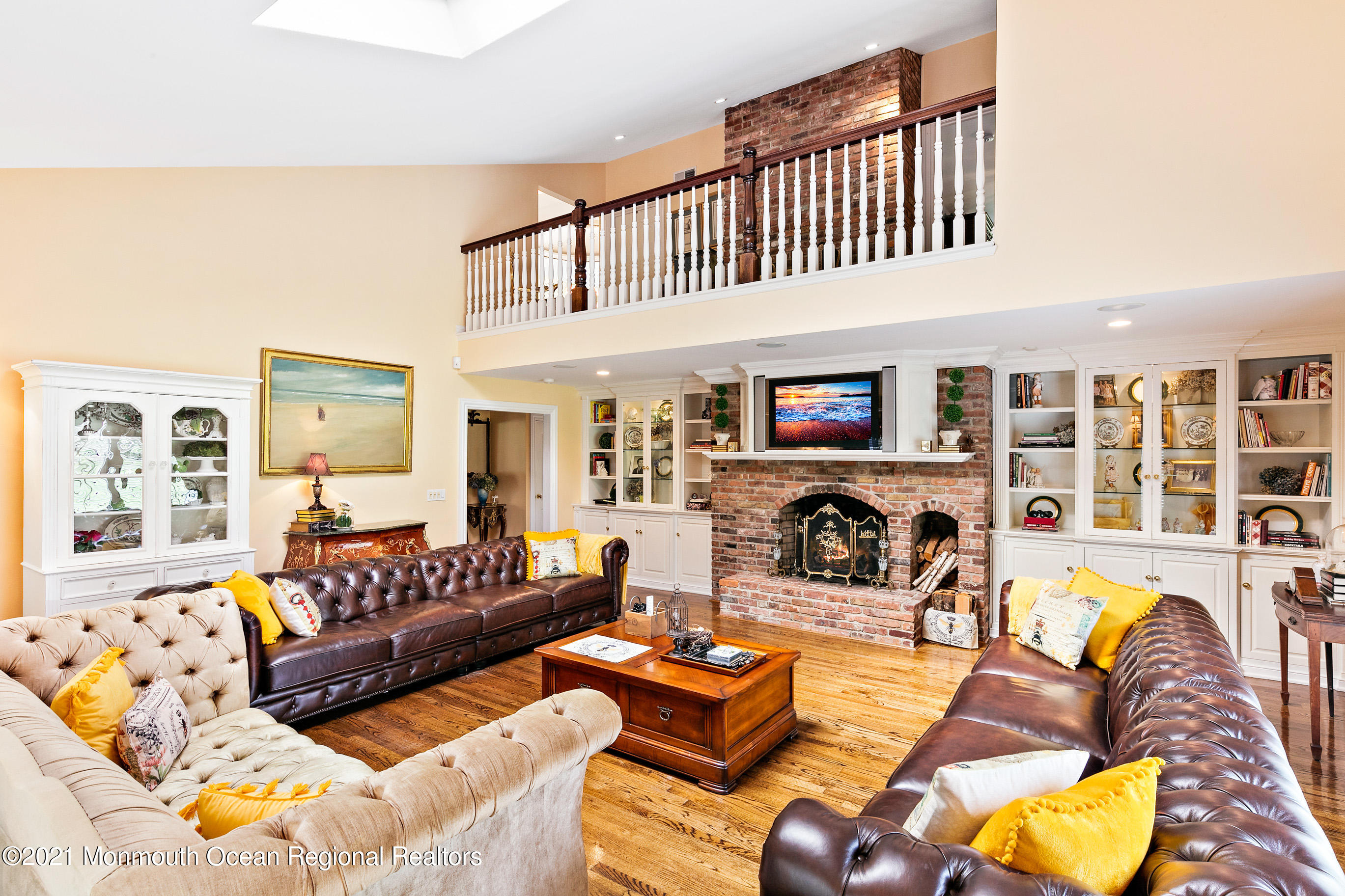 5 Post Road Rumson, NJ 07760 - Photo 9 of 67 a living room with furniture fireplace and a large window
