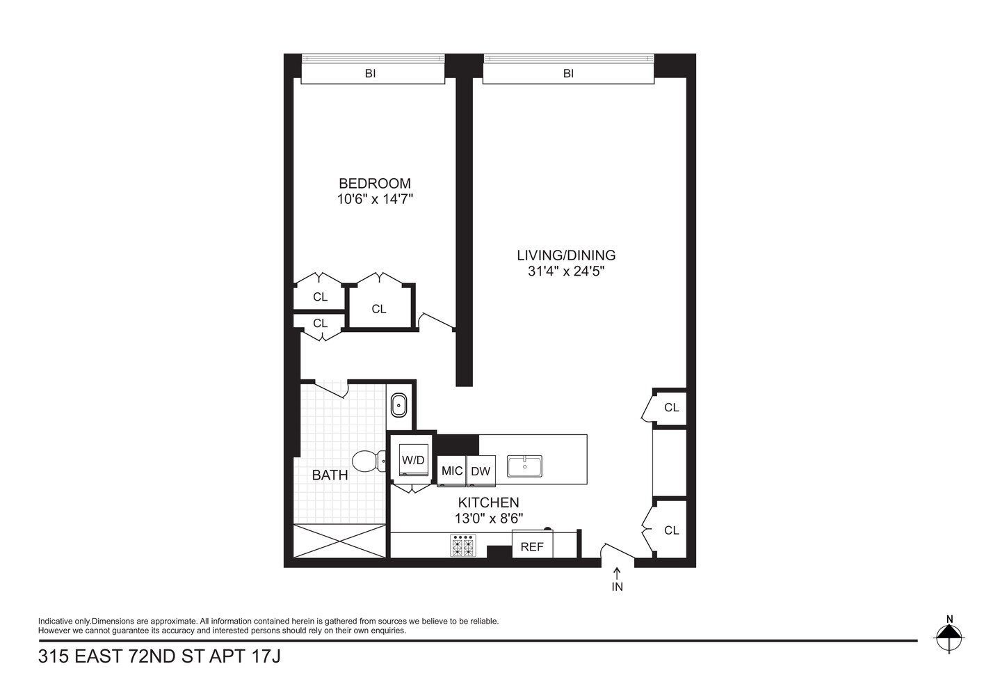 315 East 72nd Street, Unit 17J Manhattan, NY 10021 - Photo 7 of 7