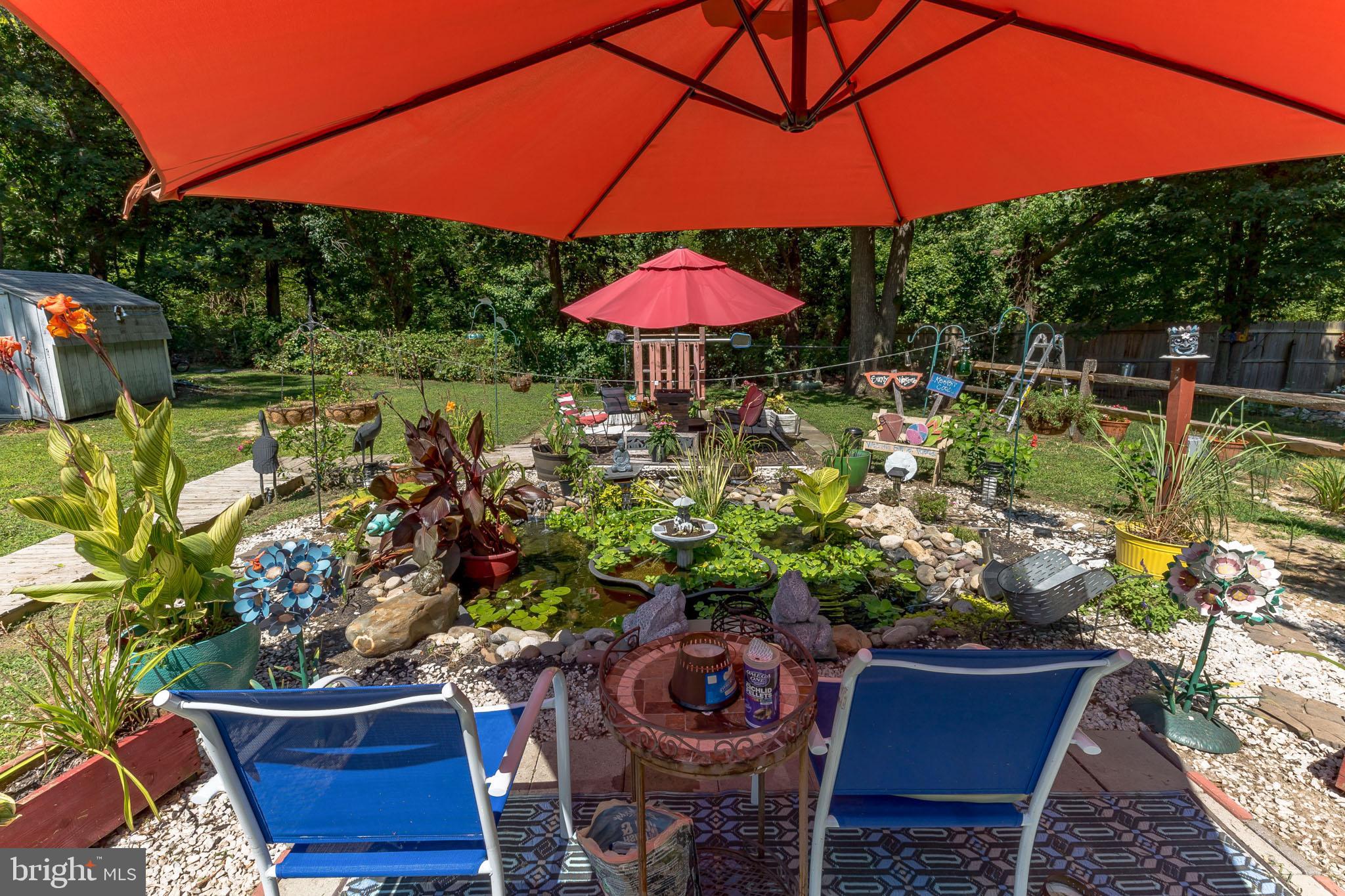 5 Sunset Drive Clementon, NJ 08021 - Photo 20 of 21 Pond area of the Back yard