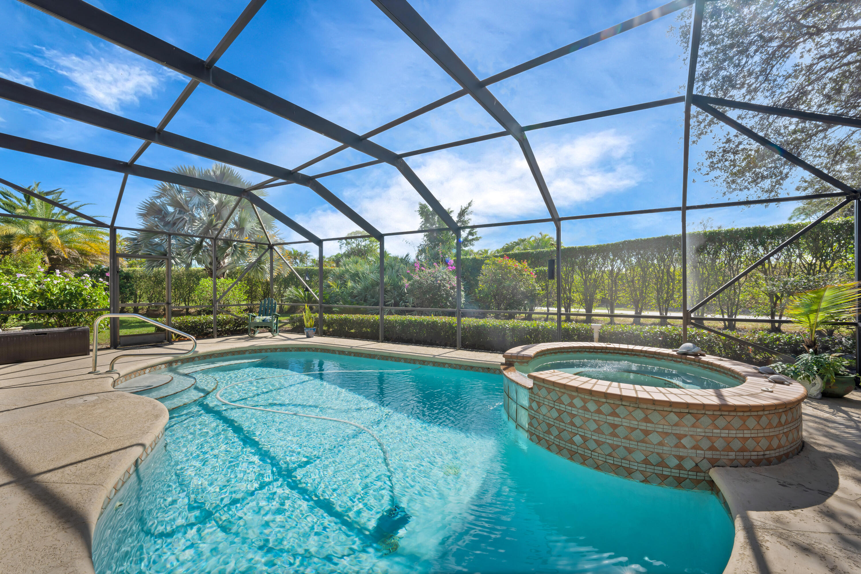 6024 Southeast Glen Eagle Way Stuart, FL 34997 - Photo 34 of 38 Saltwater pool