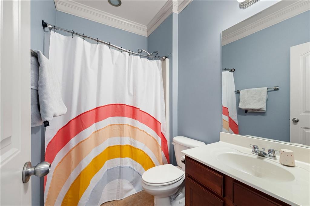138 Trailside Way Hiram, GA 30141 - Photo 27 of 35 a bathroom with a sink and a mirror