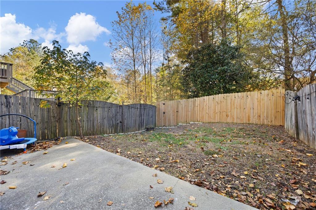 138 Trailside Way Hiram, GA 30141 - Photo 28 of 35 a backyard of a house