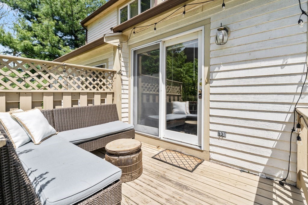 53 South Walnut Street, Unit 2 Quincy, MA 02169 - Photo 3 of 24 a view of a patio on the house