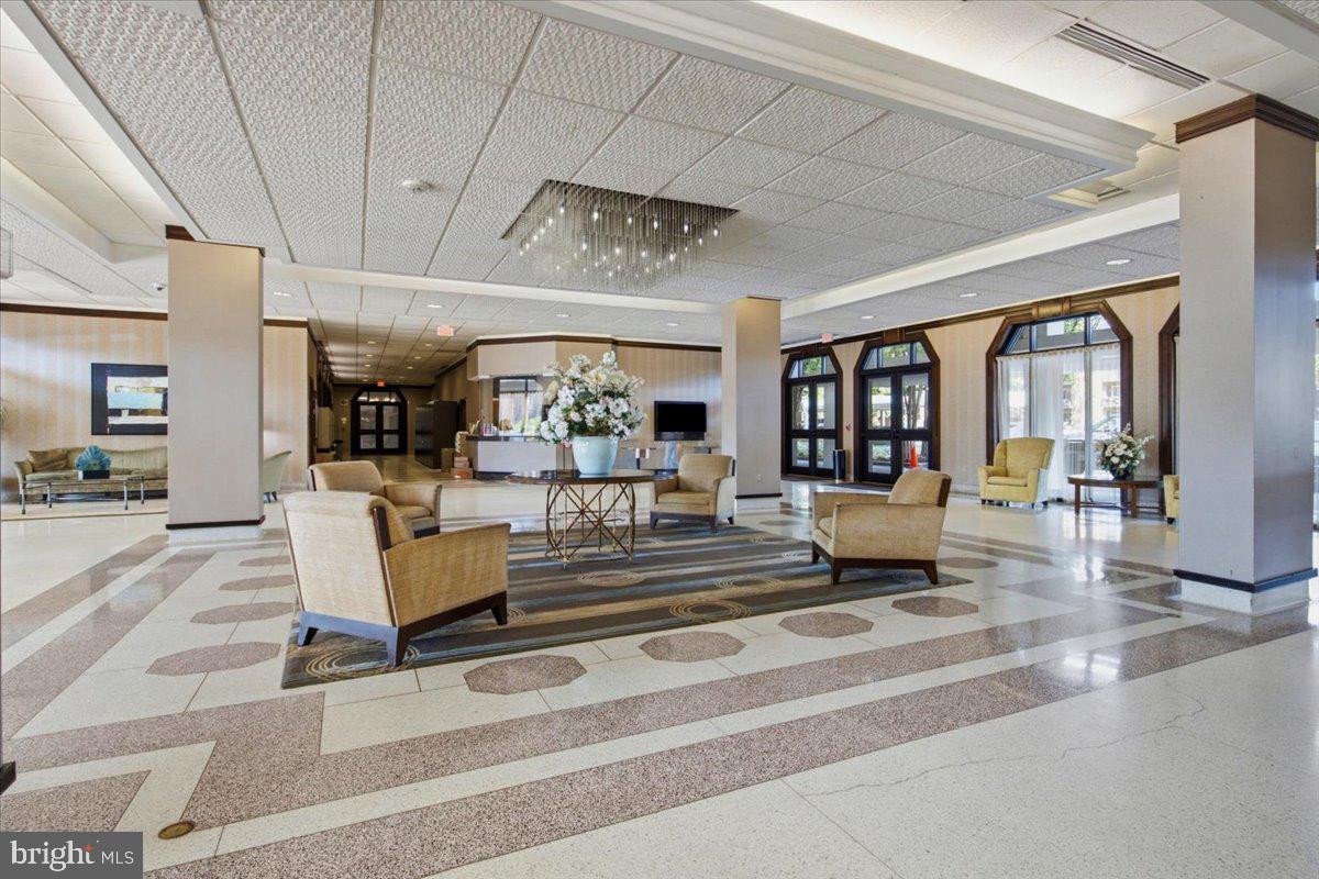 700 7th Street Southwest, Unit 827 Washington, DC 20024 - Photo 26 of 32 Elegant lobby with inviting ambiance.
