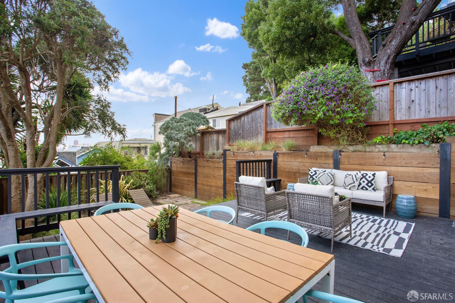251 Ripley Street San Francisco, CA 94110 - Photo 36 of 39 a view of a roof deck with couches