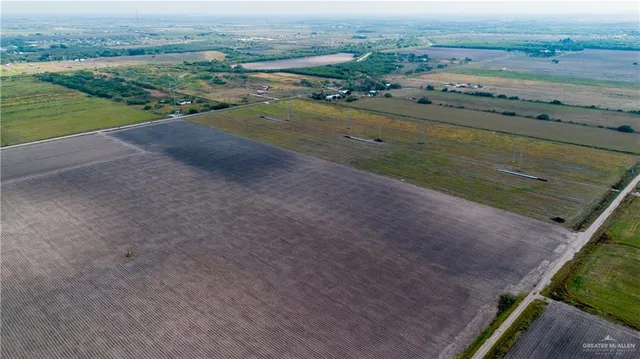 a view of a lake with a city