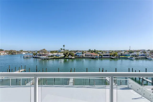 a front view of a building with street view