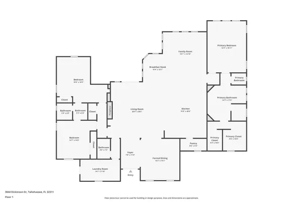 $1,175,000 | 3044 Dickinson Drive, Tallahassee, FL 32311