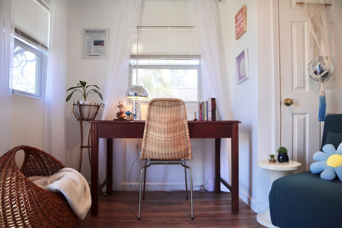 1007 Johnson Street Lockhart, TX 78644 - Photo 5 of 15 a living room with furniture and wooden floor