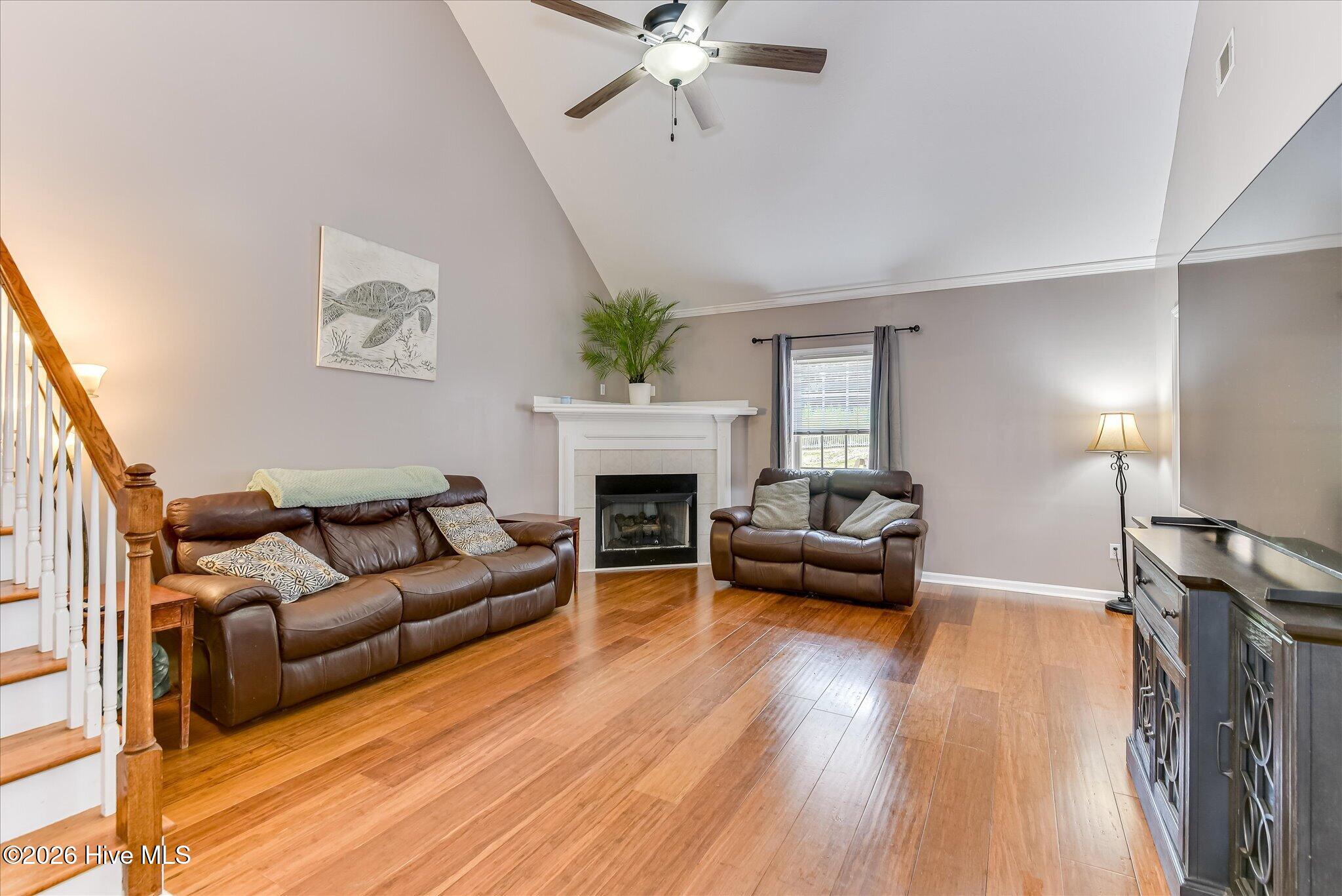 4480 Cape Cod Drive Evans, GA 30809 - Photo 6 of 55 Large room with beautiful wood floors - NO Carpet anywhere!
