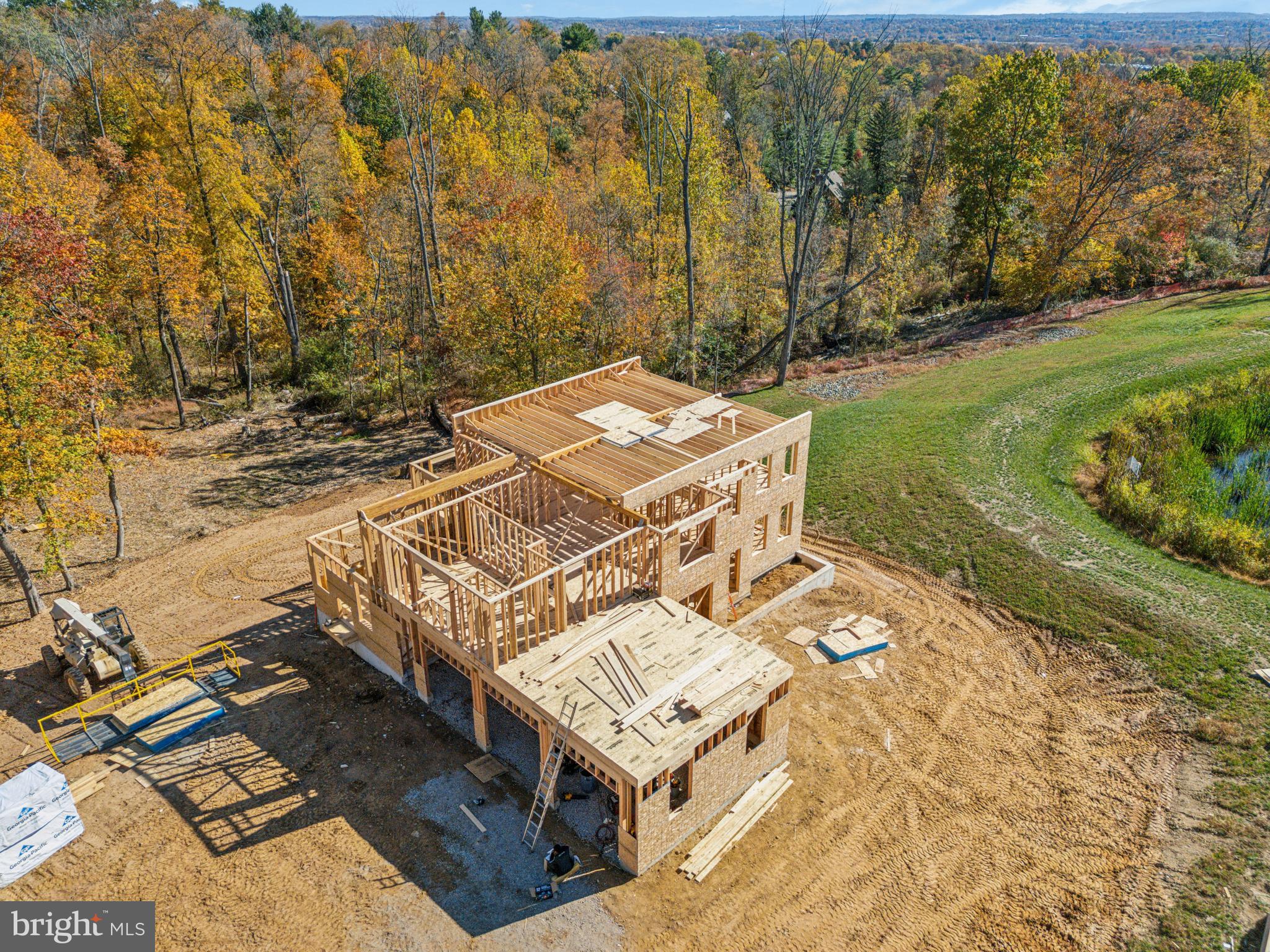 1104 Arden Drive, Unit METHACTON Norristown, PA 19403 - Photo 4 of 40 an aerial view of a house with a yard