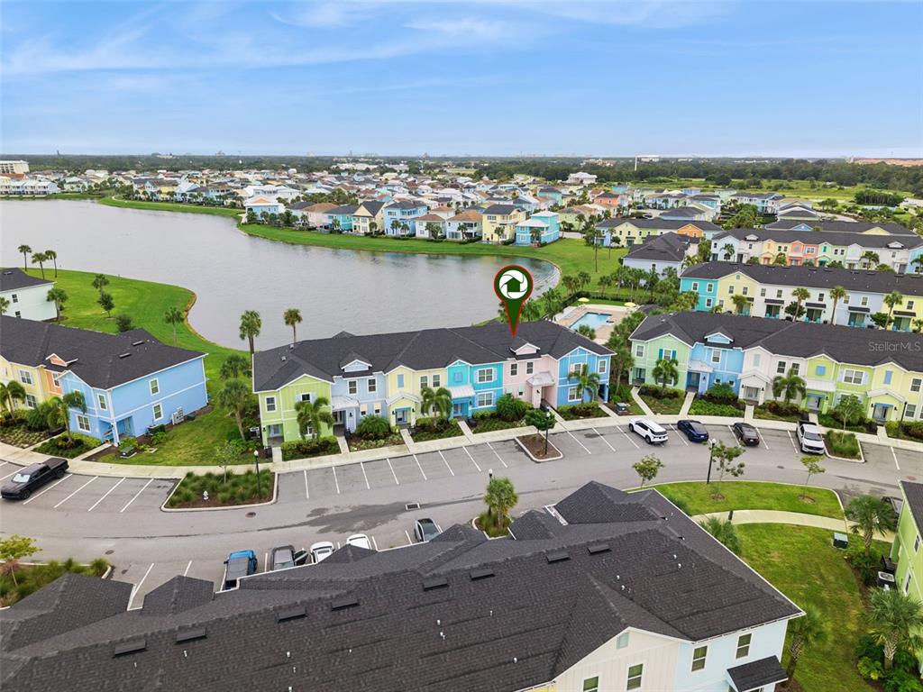 2949 Caribbean Soul Drive Kissimmee, FL 34747 - Photo 37 of 88 an aerial view of residential houses with outdoor space