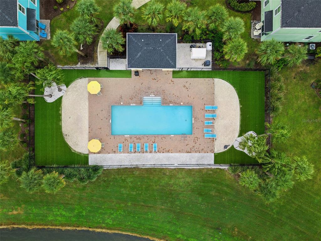 2949 Caribbean Soul Drive Kissimmee, FL 34747 - Photo 42 of 88 an aerial view of a house