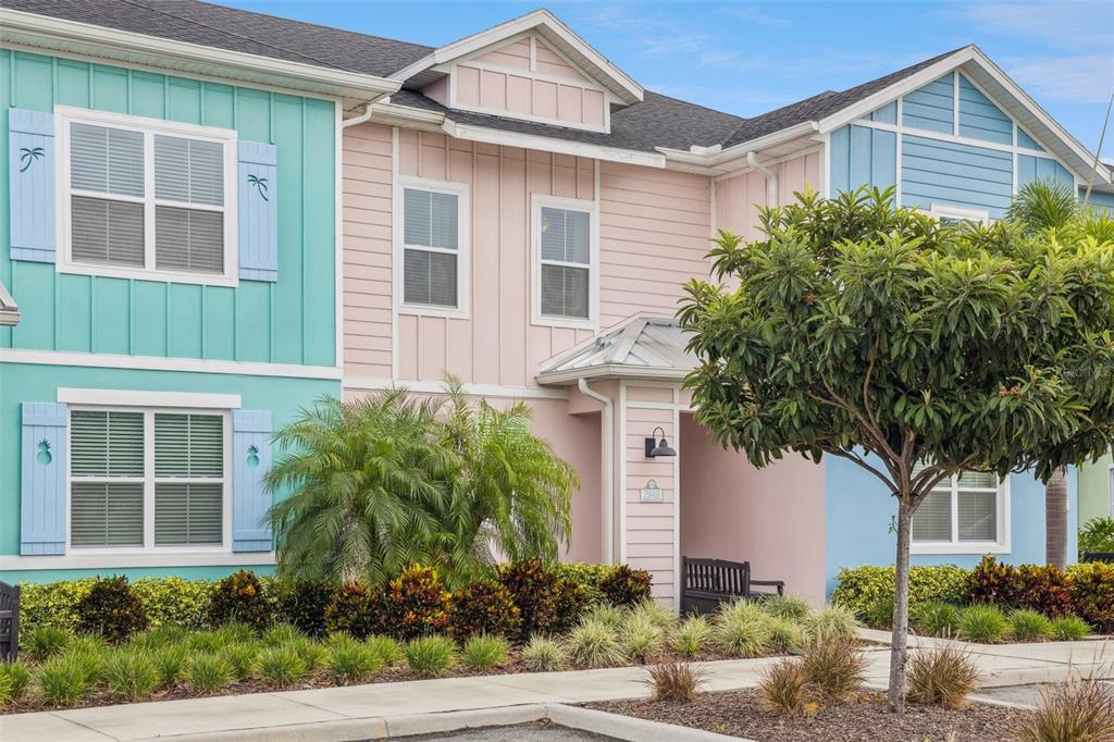 2949 Caribbean Soul Drive Kissimmee, FL 34747 - Photo 50 of 88 a front view of a house with a yard