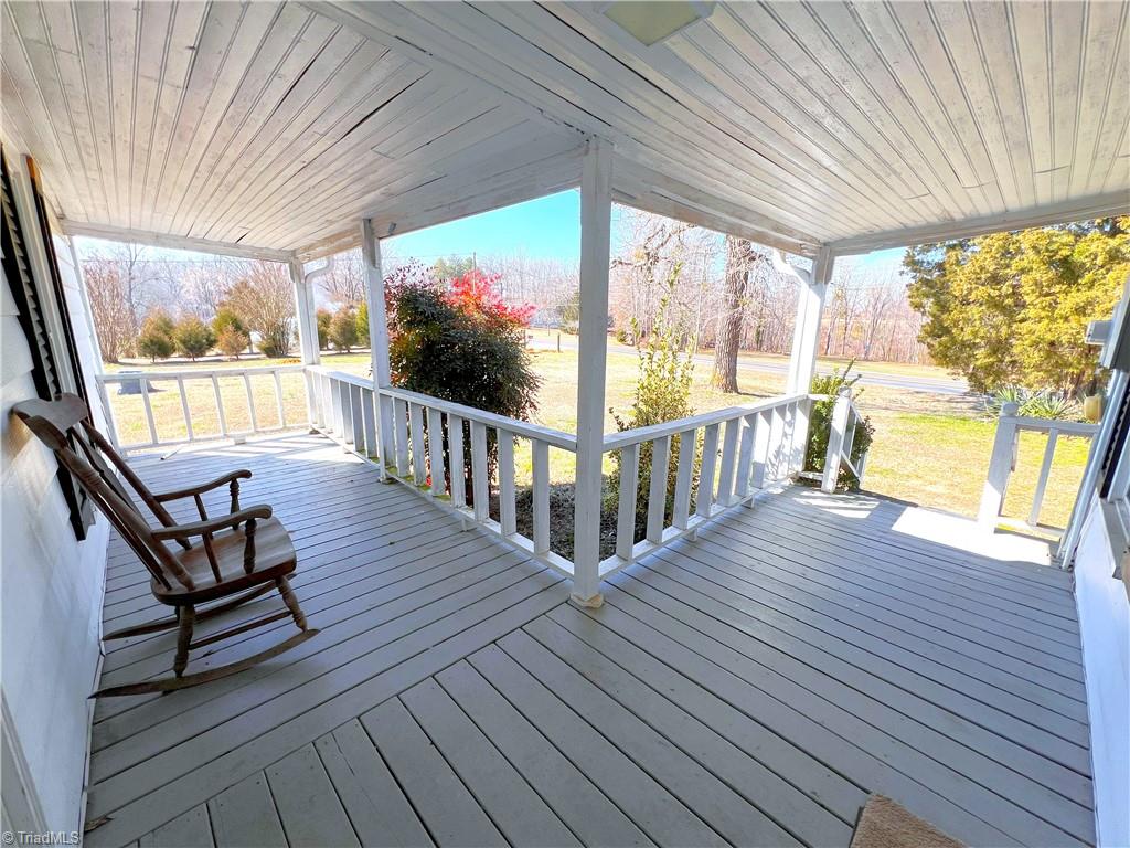7155 Dennis Road Walnut Cove, NC 27052 - Photo 4 of 35 Covered front porch