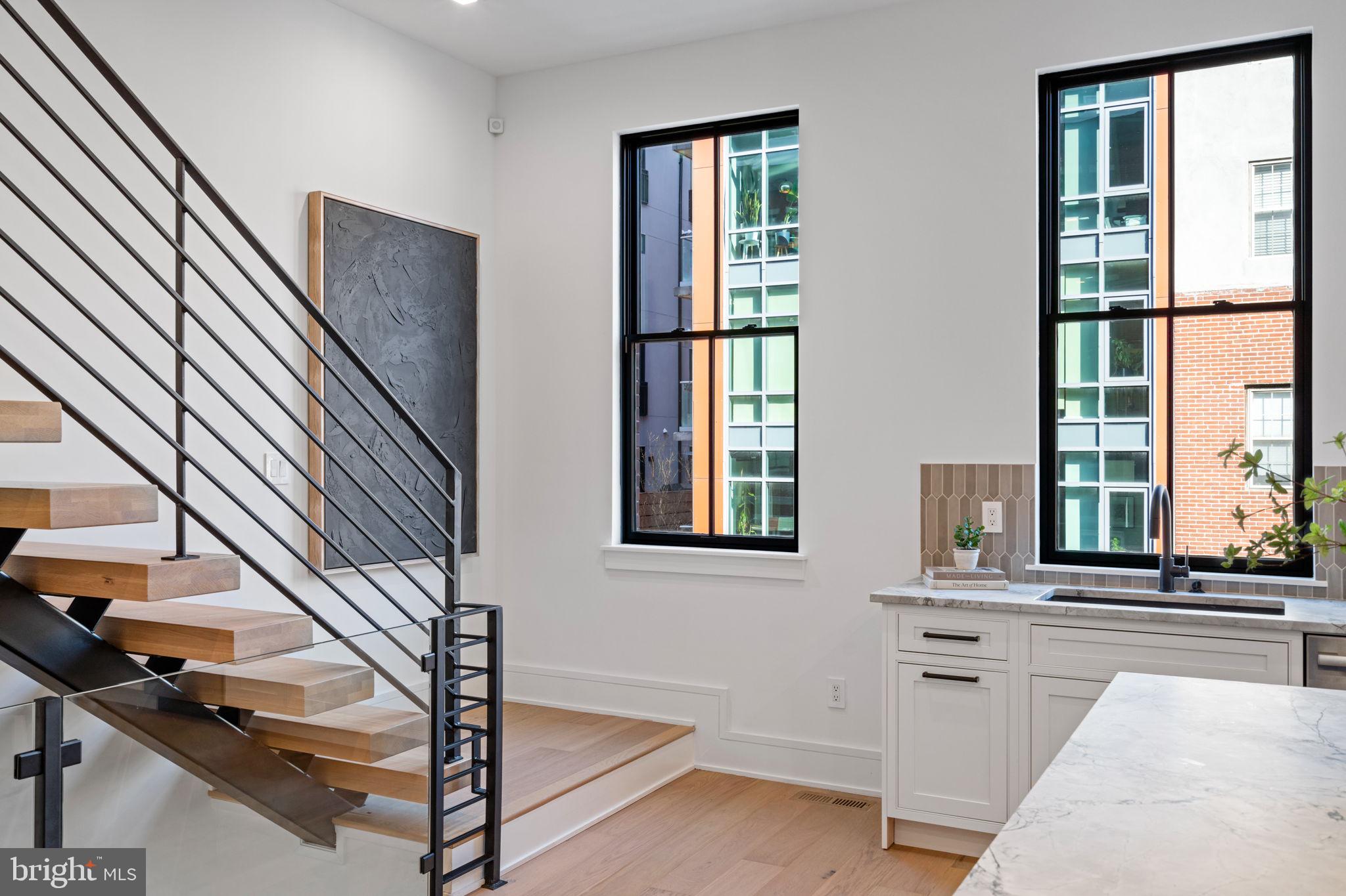 249 Philip Way Philadelphia, PA 19106 - Photo 24 of 61 a view of an entryway with wooden floor and stairs
