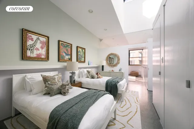 a view of city from balcony