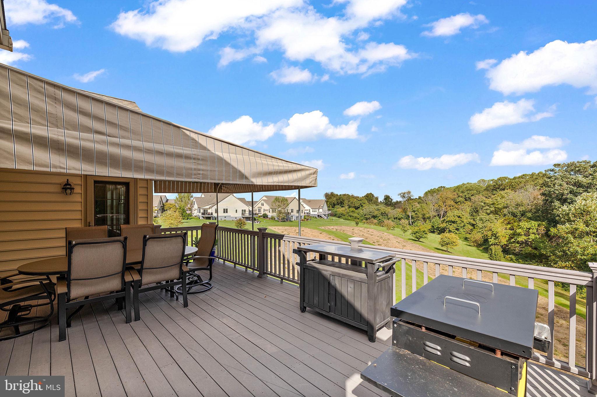 716 Bee Rdg Path Cochranville, PA 19330 - Photo 22 of 54 Oversized deck off of the great room w/steps
