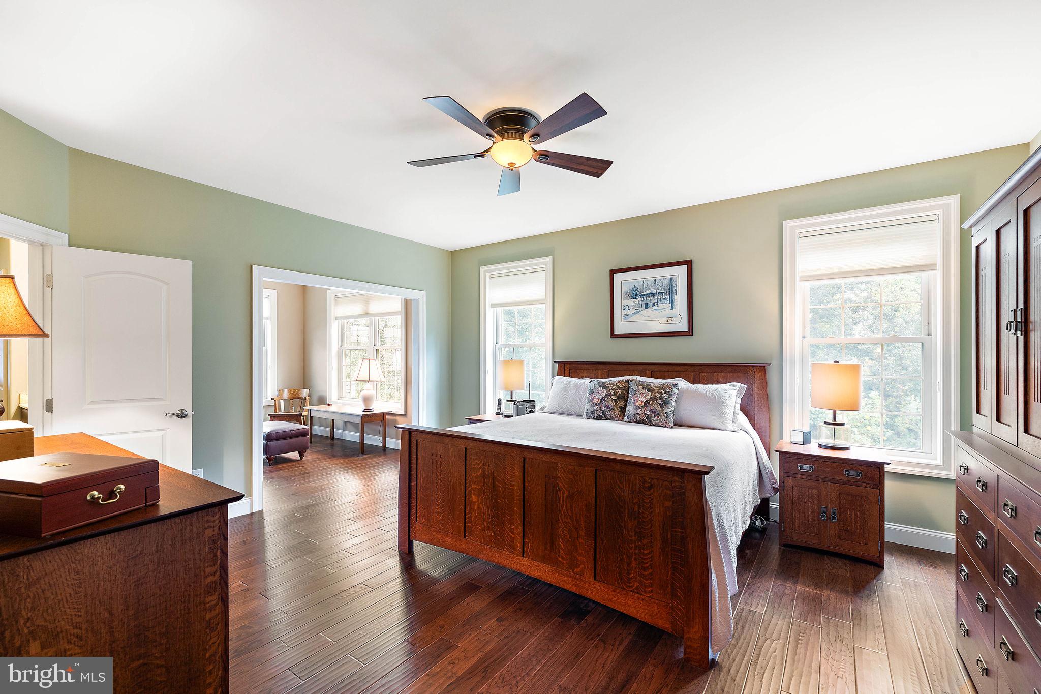 716 Bee Rdg Path Cochranville, PA 19330 - Photo 26 of 54 Primary bedroom w/hard wood floors