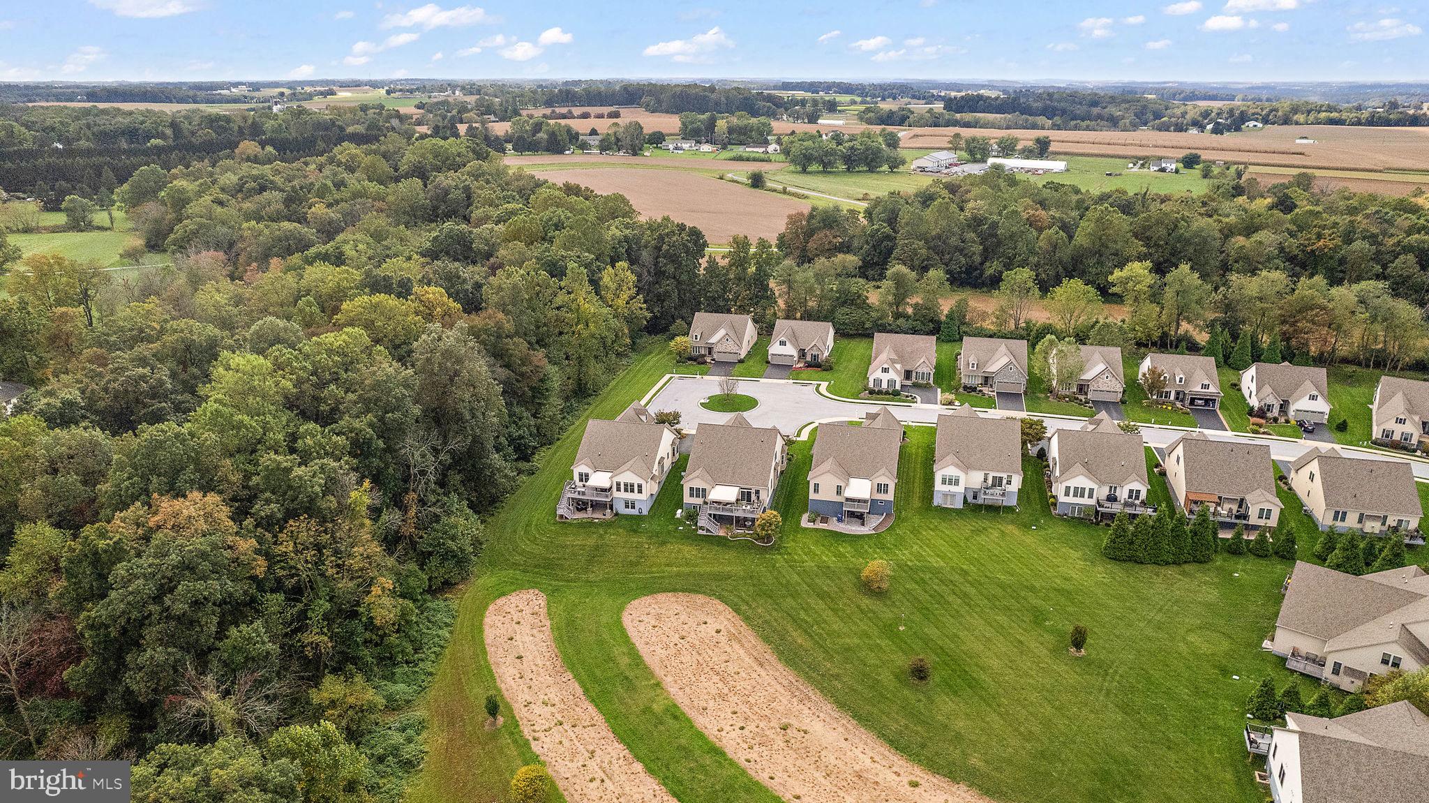 716 Bee Rdg Path Cochranville, PA 19330 - Photo 52 of 54 View of Bee Ridge Path and the rain gardens behind