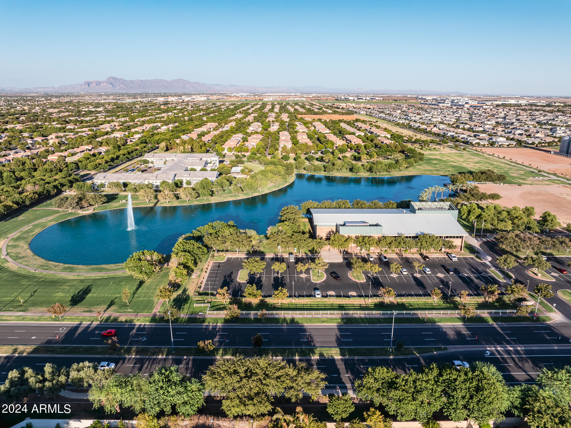 3561 East Weather Vane Road Gilbert, AZ 85296 - Photo 48 of 62 Community fishing pond