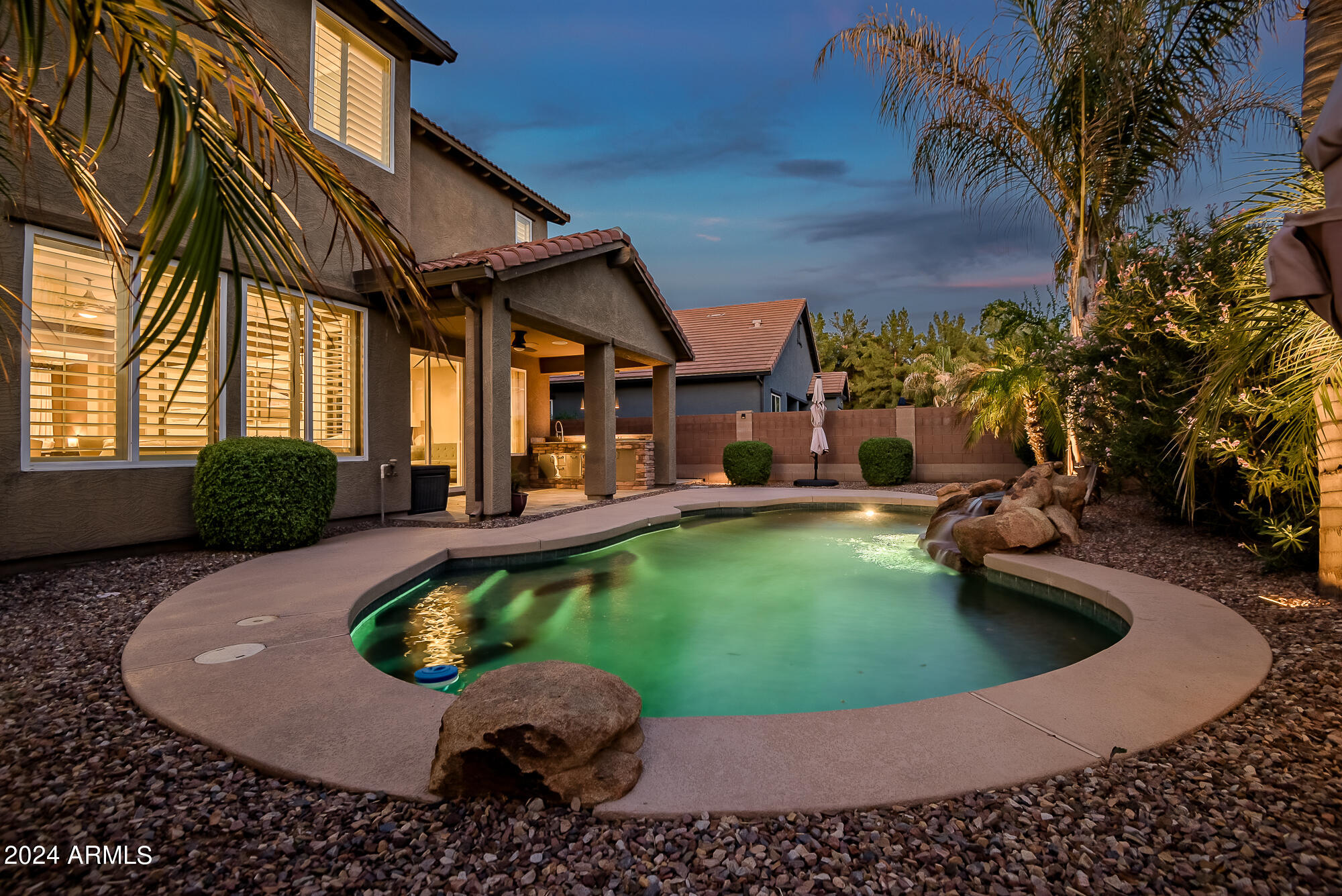 3561 East Weather Vane Road Gilbert, AZ 85296 - Photo 58 of 62 Backyard