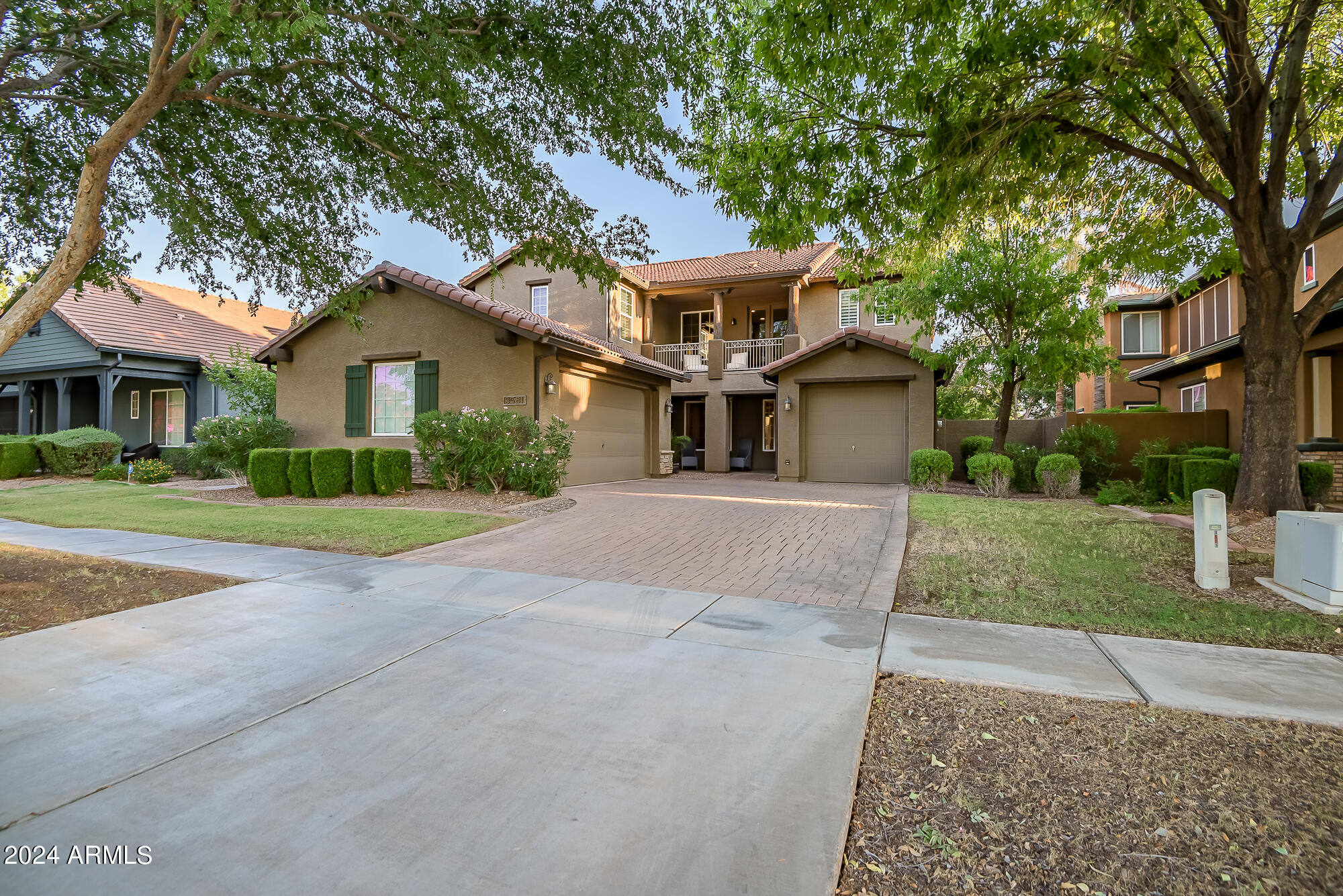 3561 East Weather Vane Road Gilbert, AZ 85296 - Photo 60 of 62 3 car garage & pavered driveway
