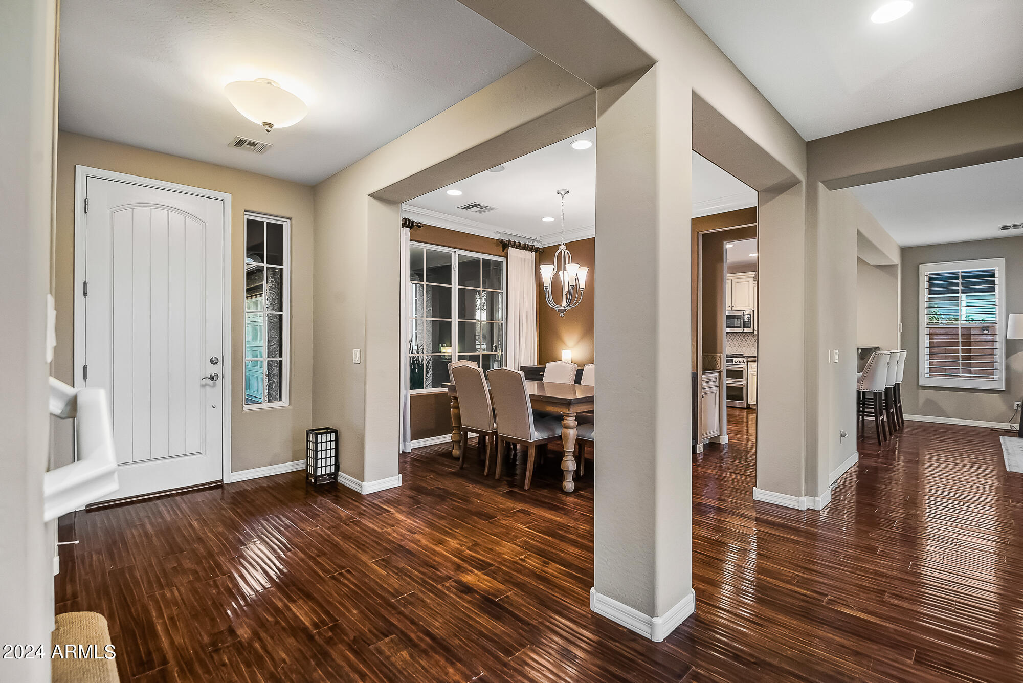 3561 East Weather Vane Road Gilbert, AZ 85296 - Photo 6 of 62 Entryway and formal dining area